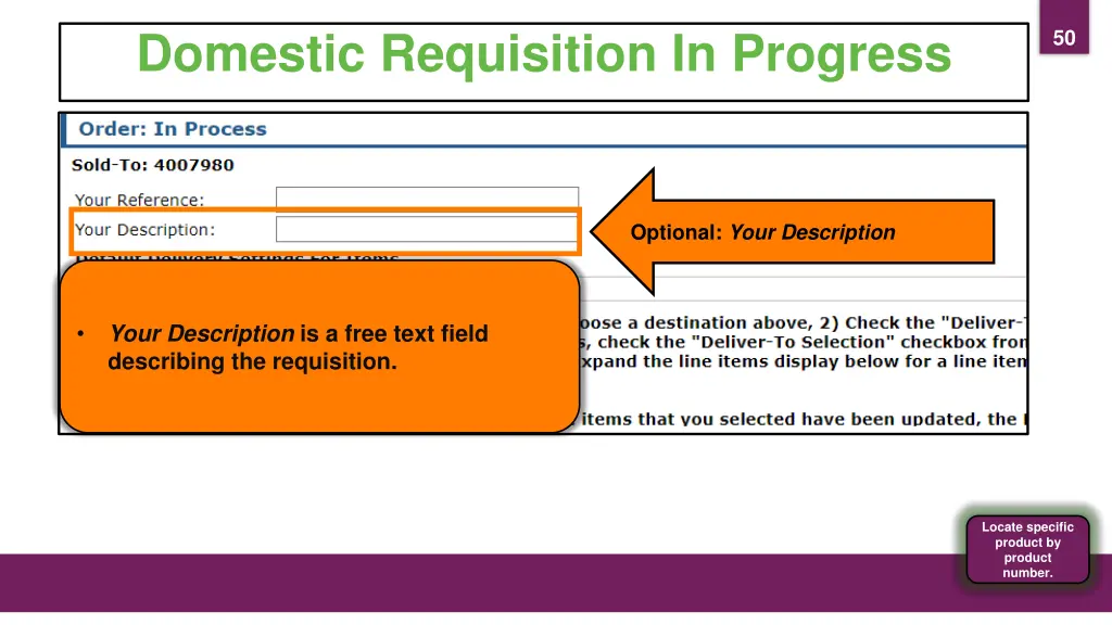 domestic requisition in progress 2