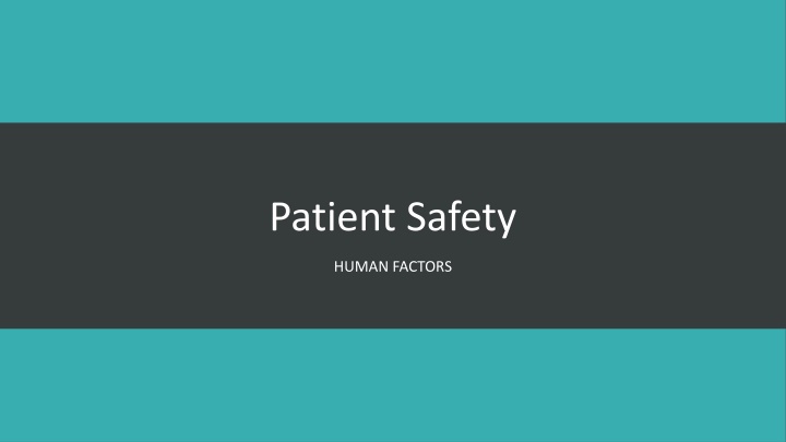 patient safety