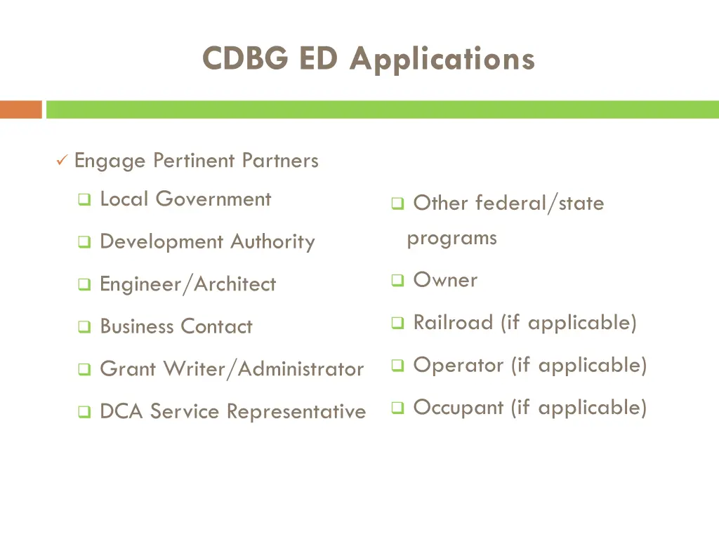 cdbg ed applications 1