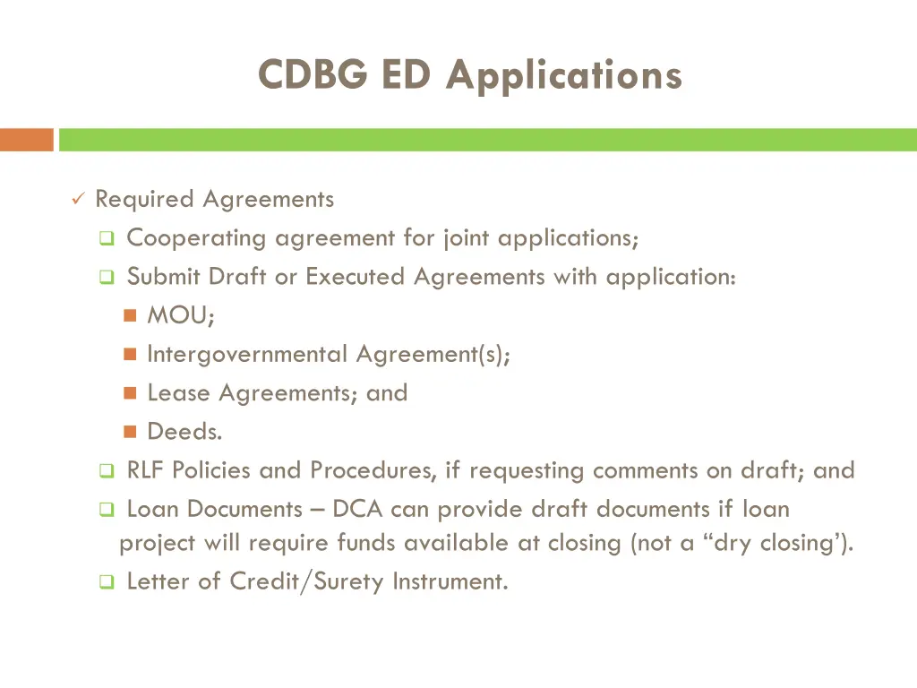 cdbg ed applications 3