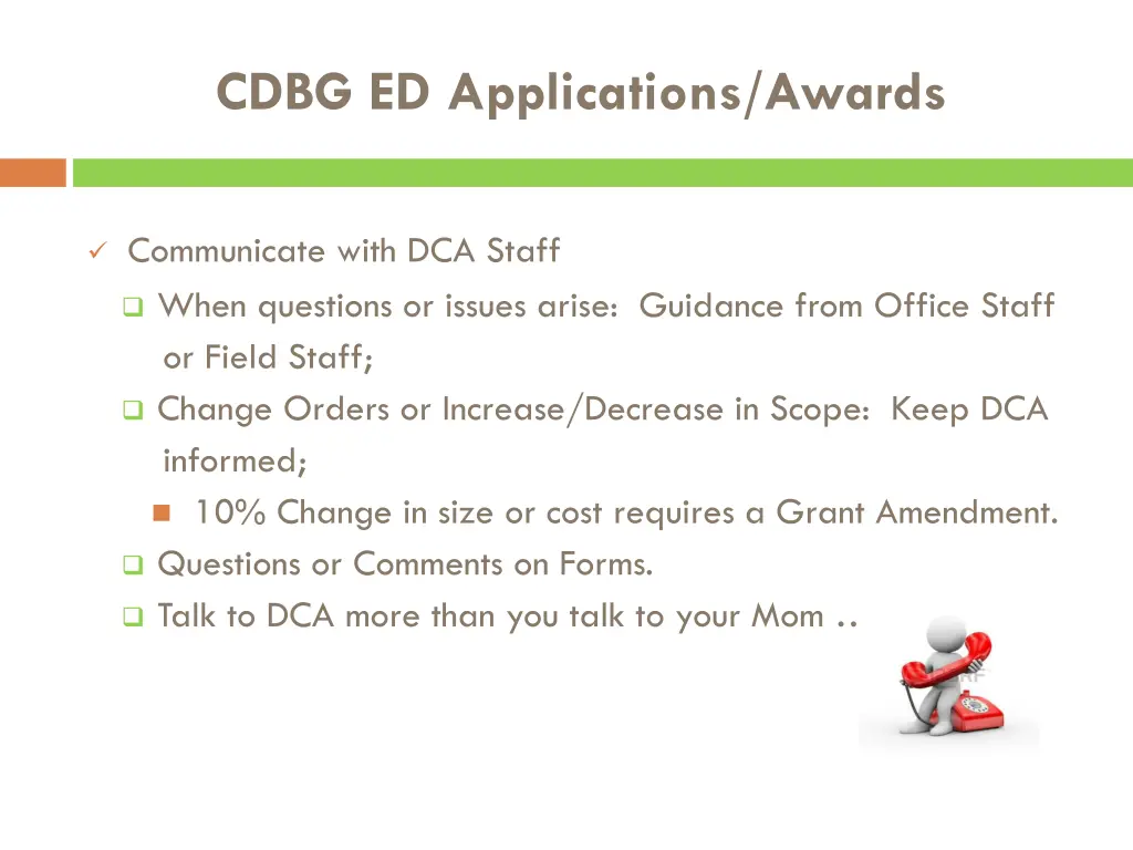 cdbg ed applications awards