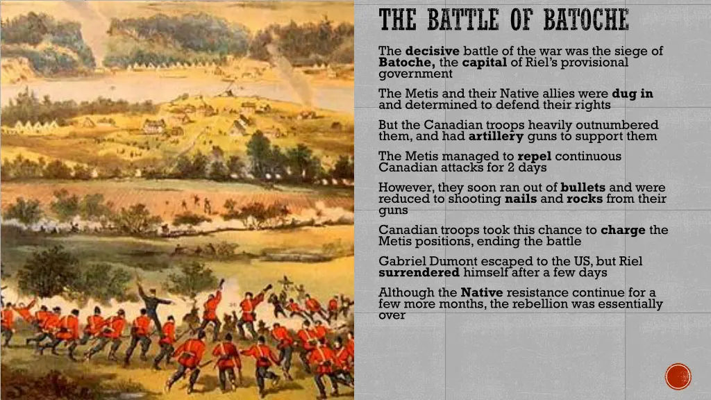 the battle of batoche the decisive battle