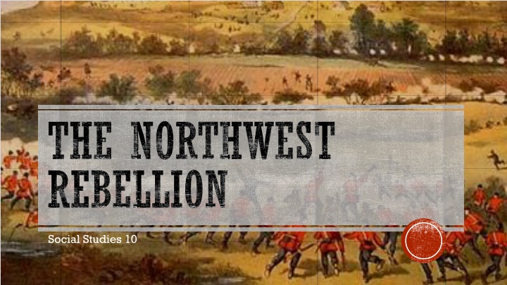 the northwest rebellion