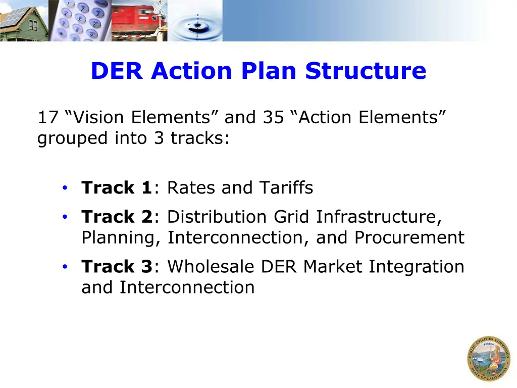 der action plan structure