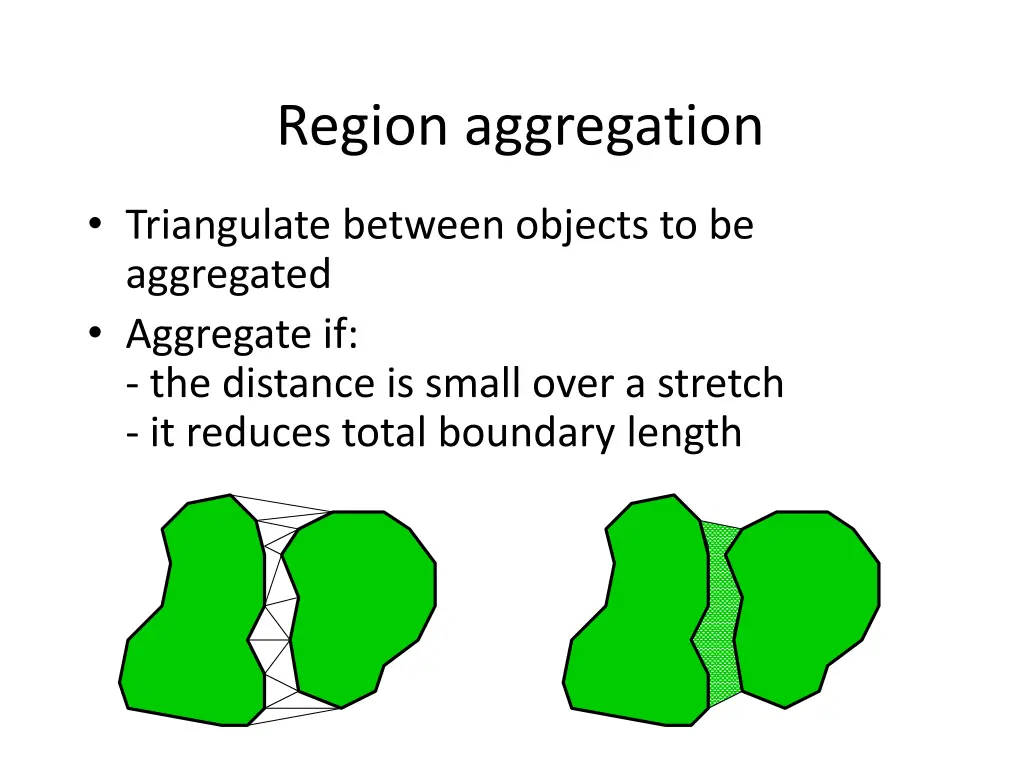 region aggregation