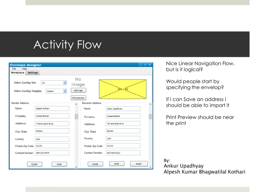 activity flow