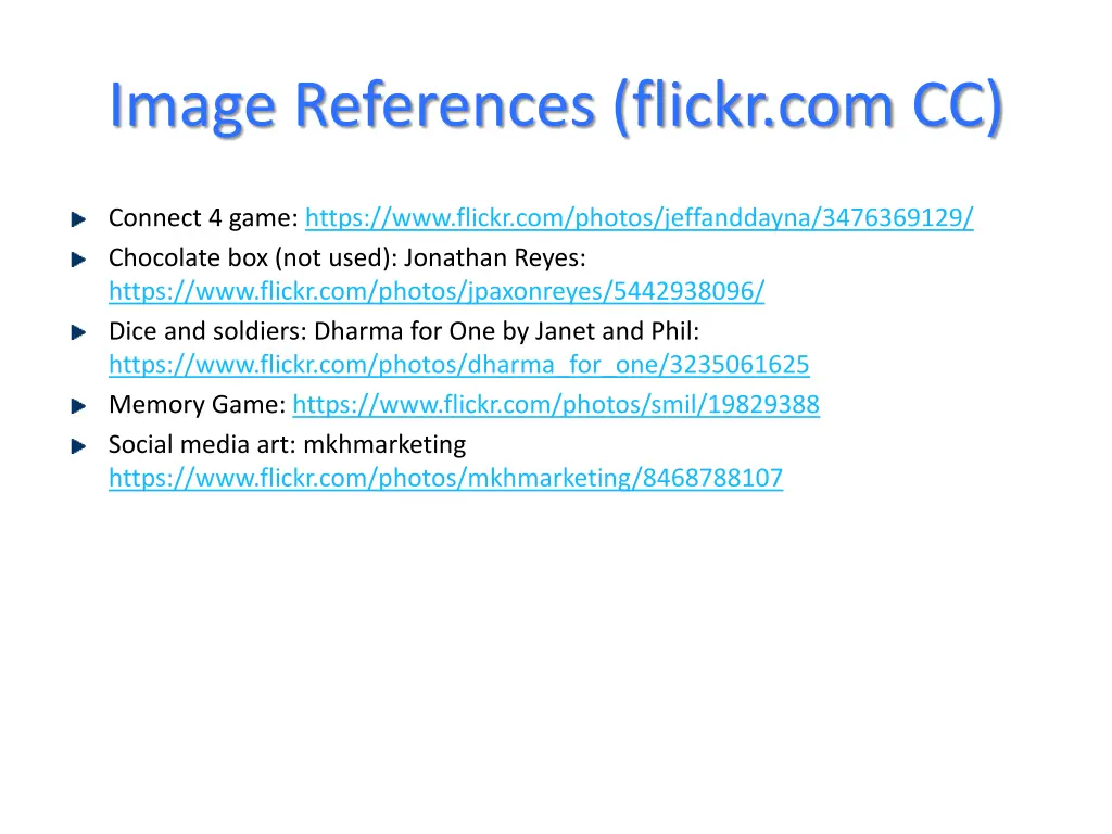 image references flickr com cc