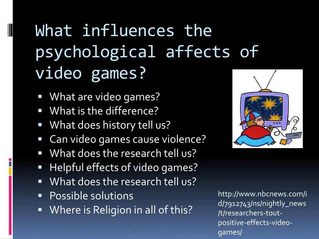 what influences the psychological affects