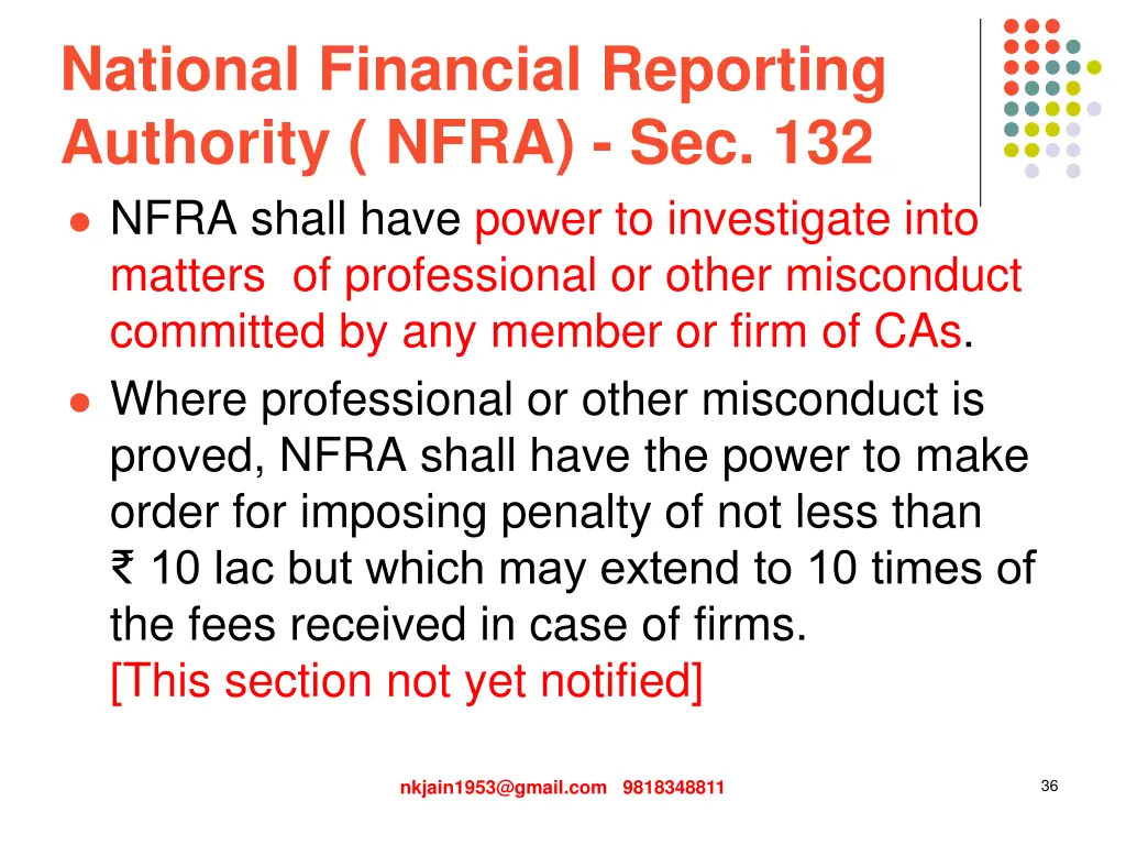 national financial reporting authority nfra 1