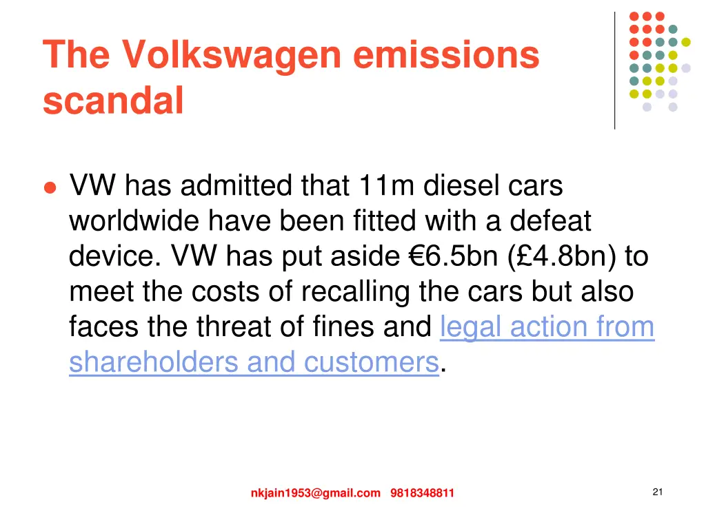 the volkswagen emissions scandal 2