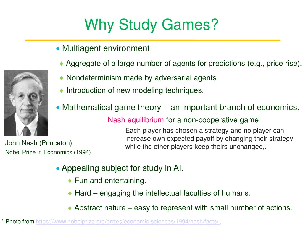 why study games