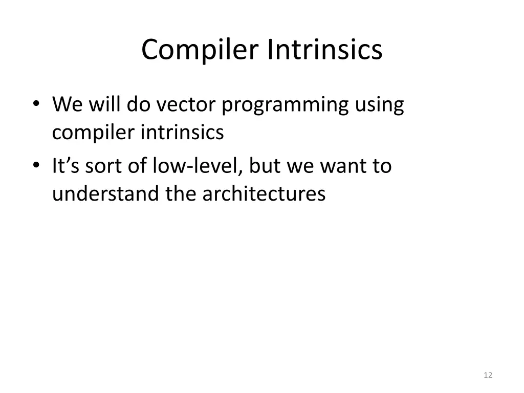 compiler intrinsics