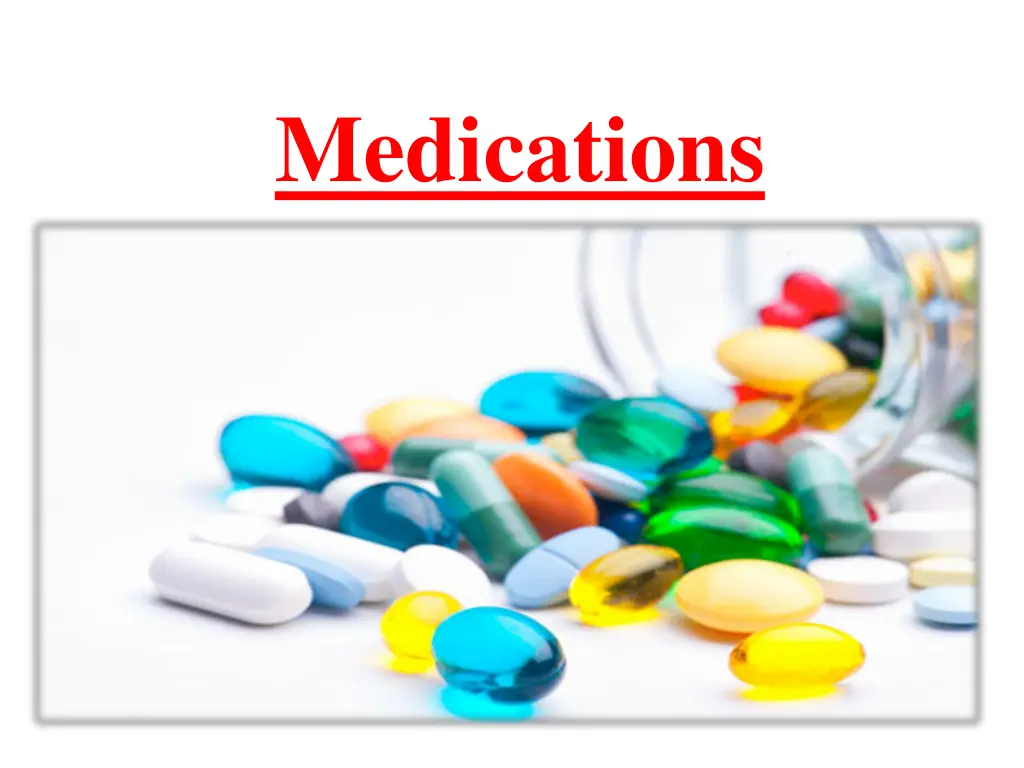 medications