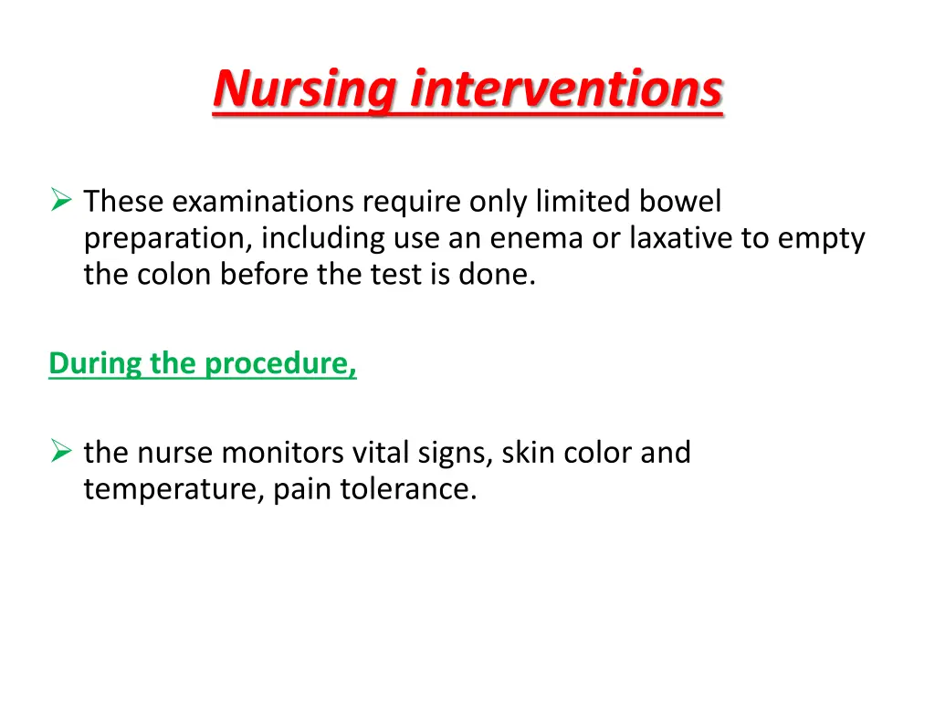 nursing interventions 1