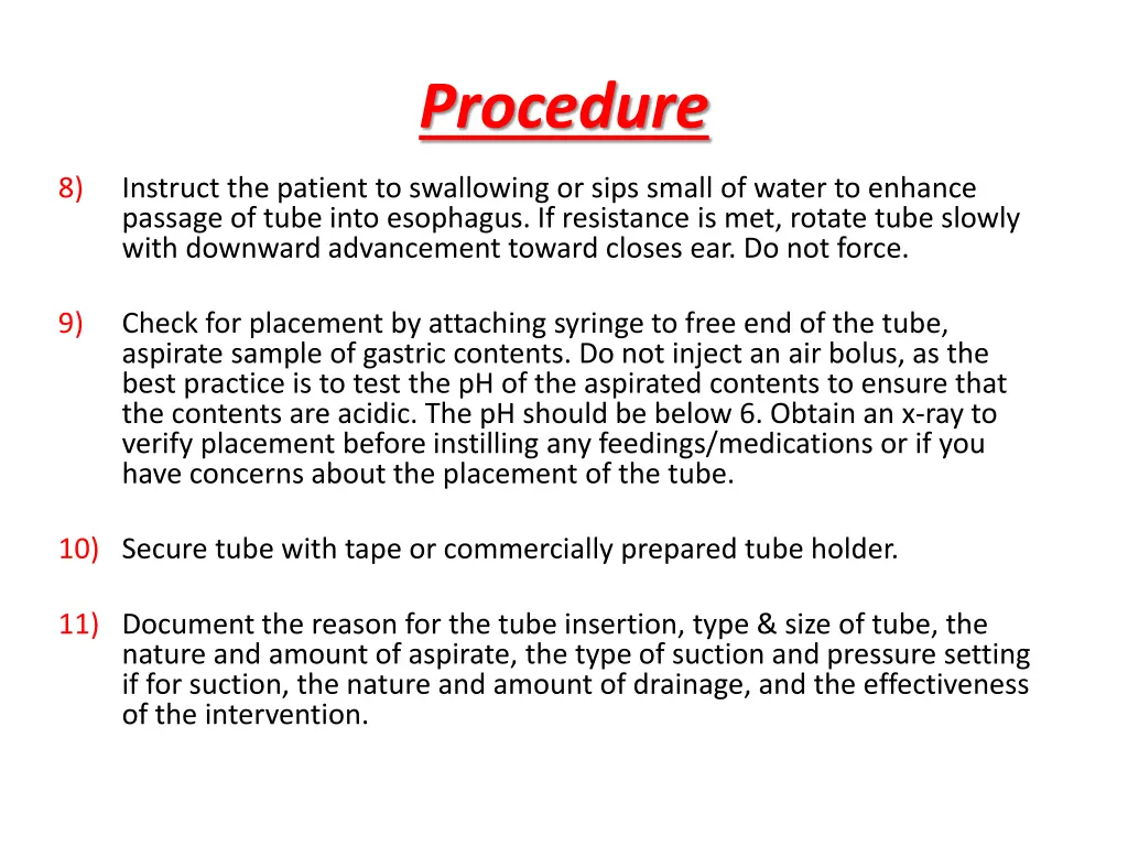 procedure 1