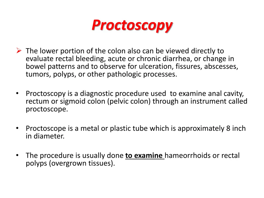 proctoscopy 1