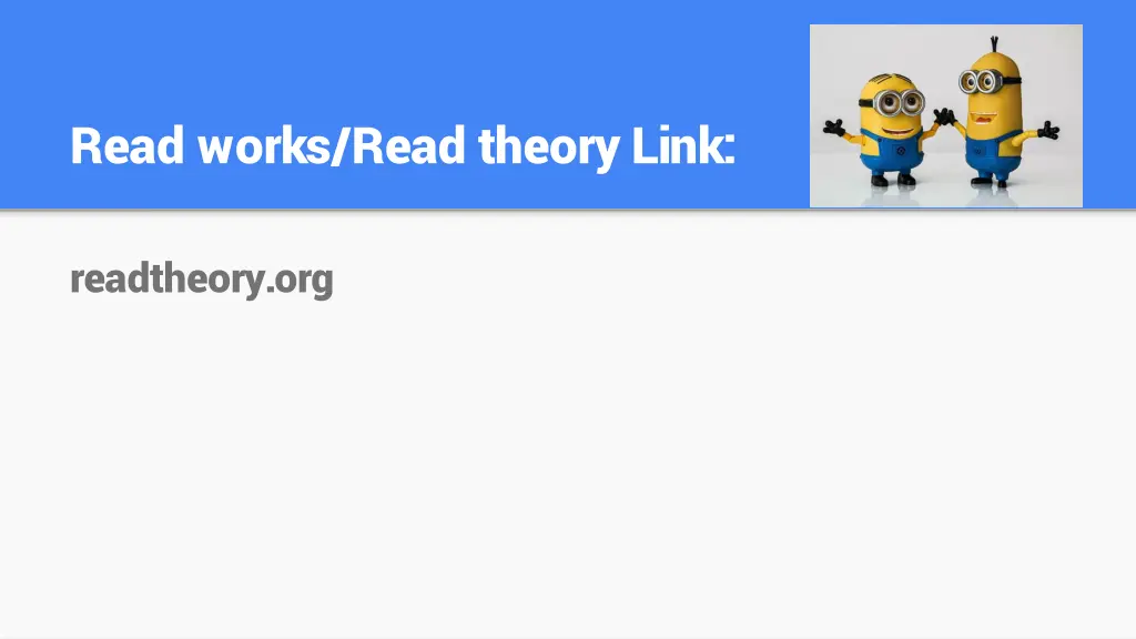 read works read theory link