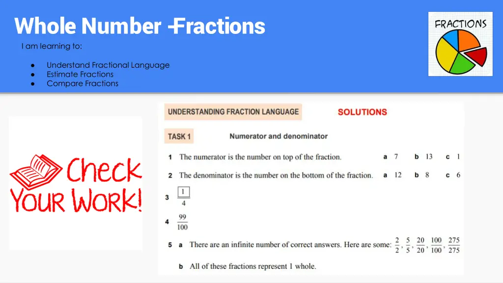 whole number fractions i am learning to 2