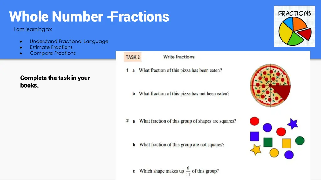 whole number fractions i am learning to 3