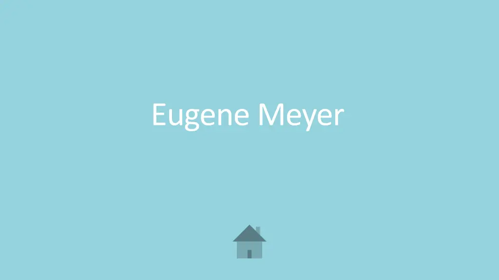 eugene meyer