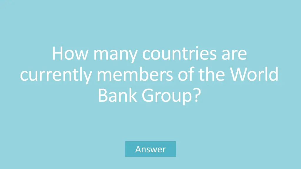 how many countries are currently members