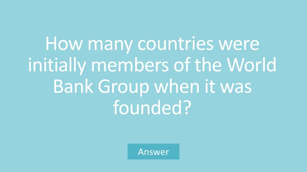 how many countries were initially members