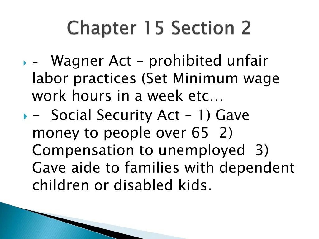 wagner act prohibited unfair labor practices