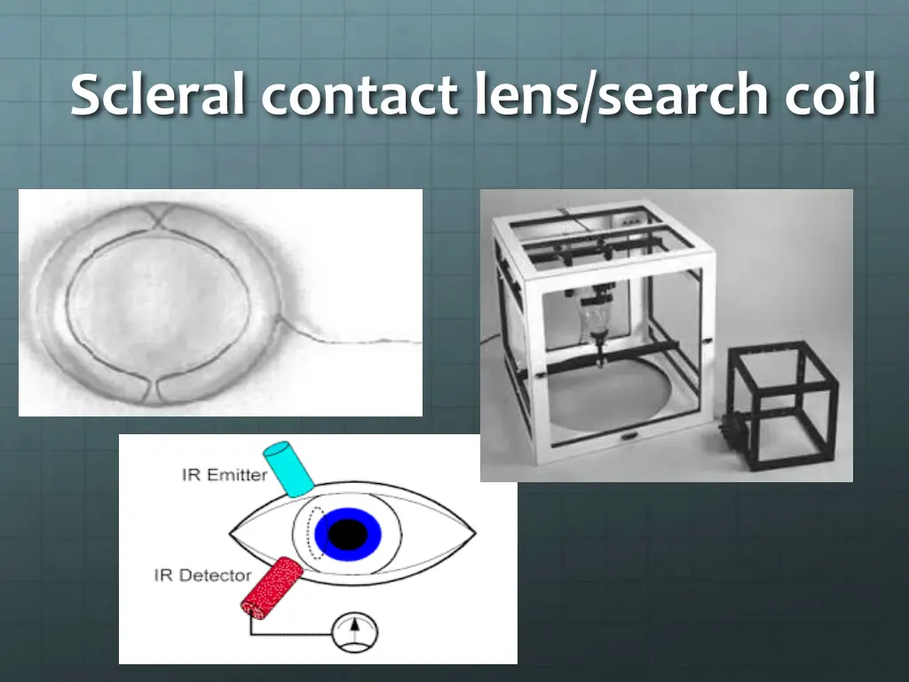 scleral contact lens search coil