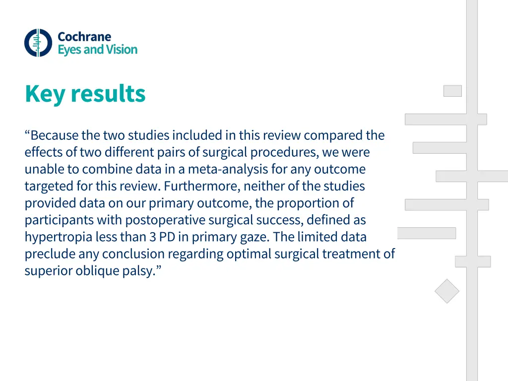 key results