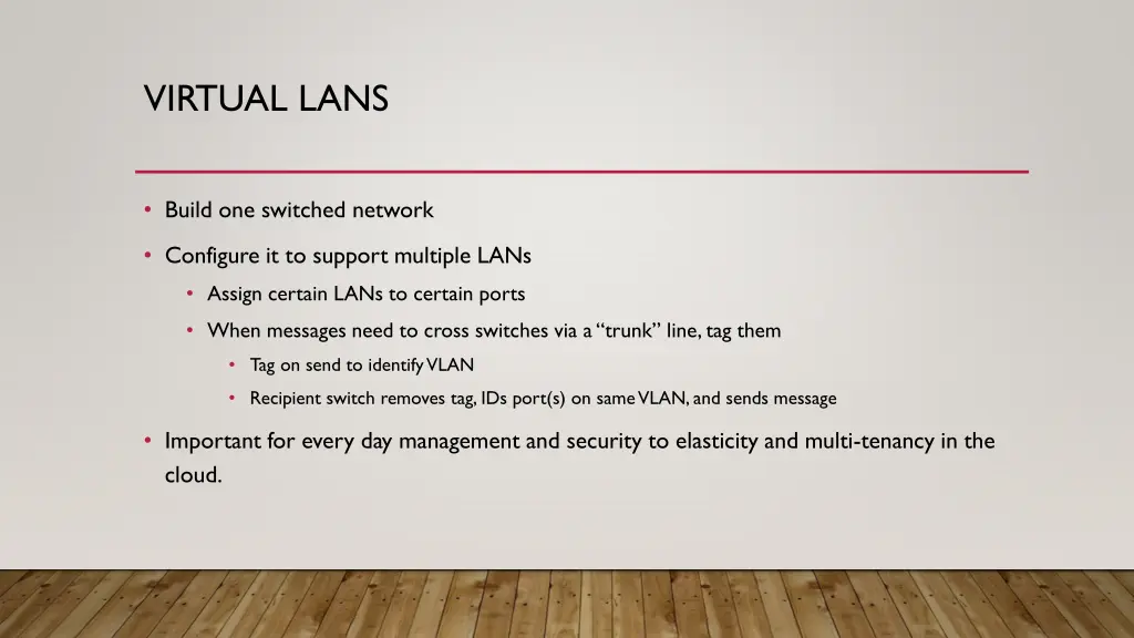 virtual lans