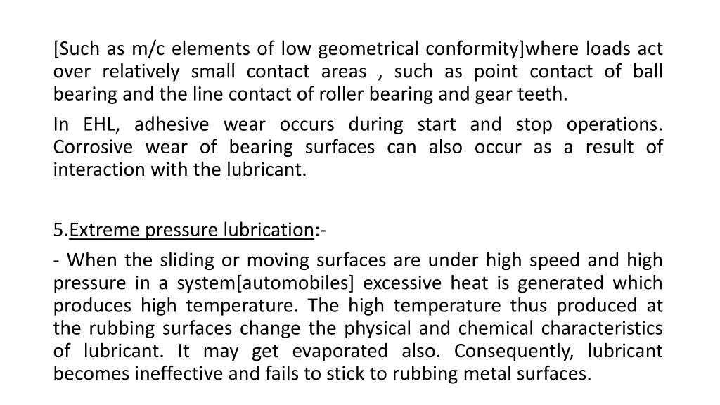 such as m c elements of low geometrical