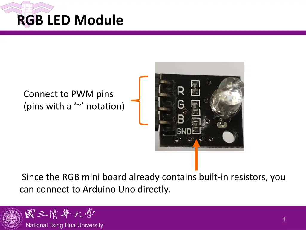 rgb led module