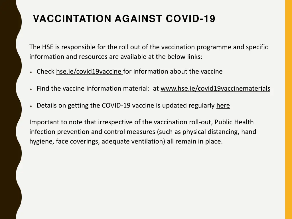 vaccintation against covid 19