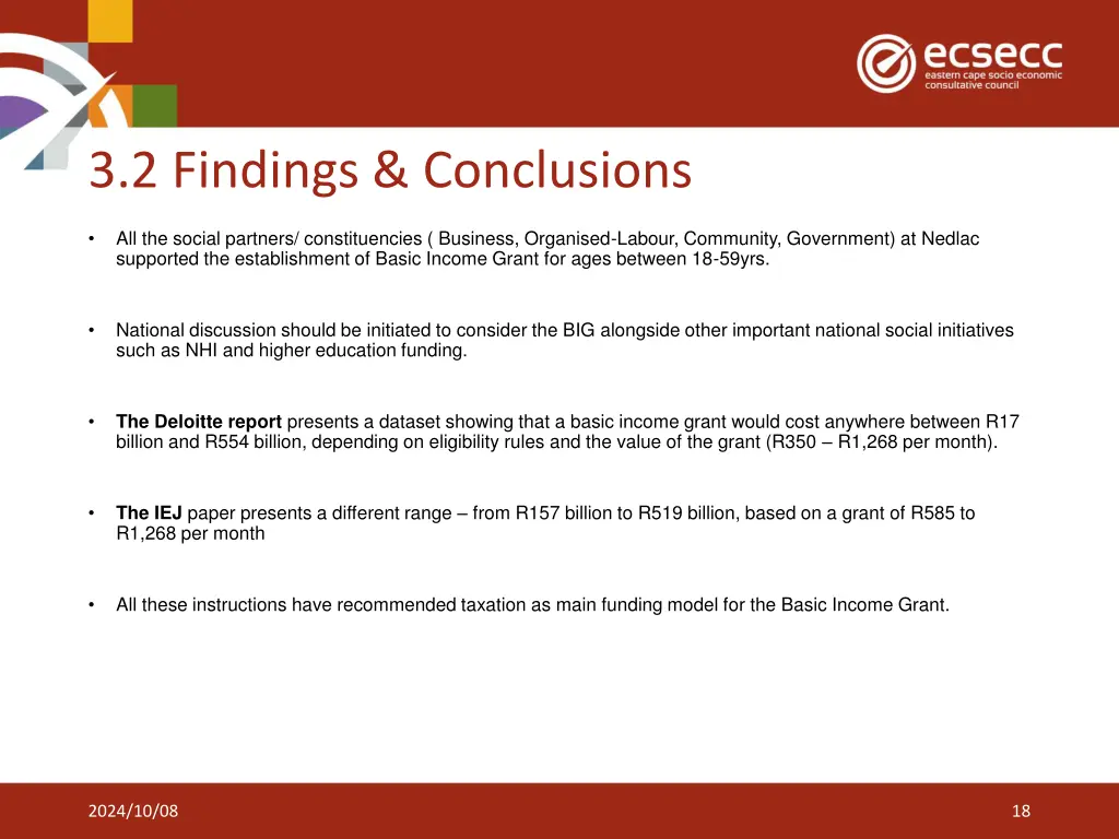 3 2 findings conclusions