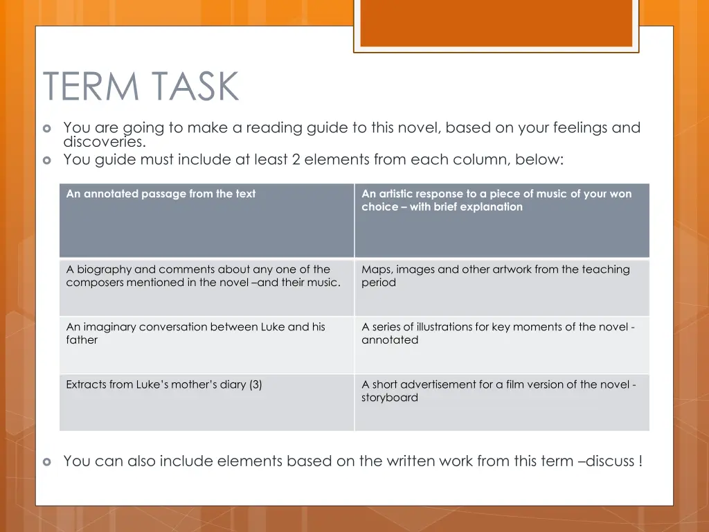 term task