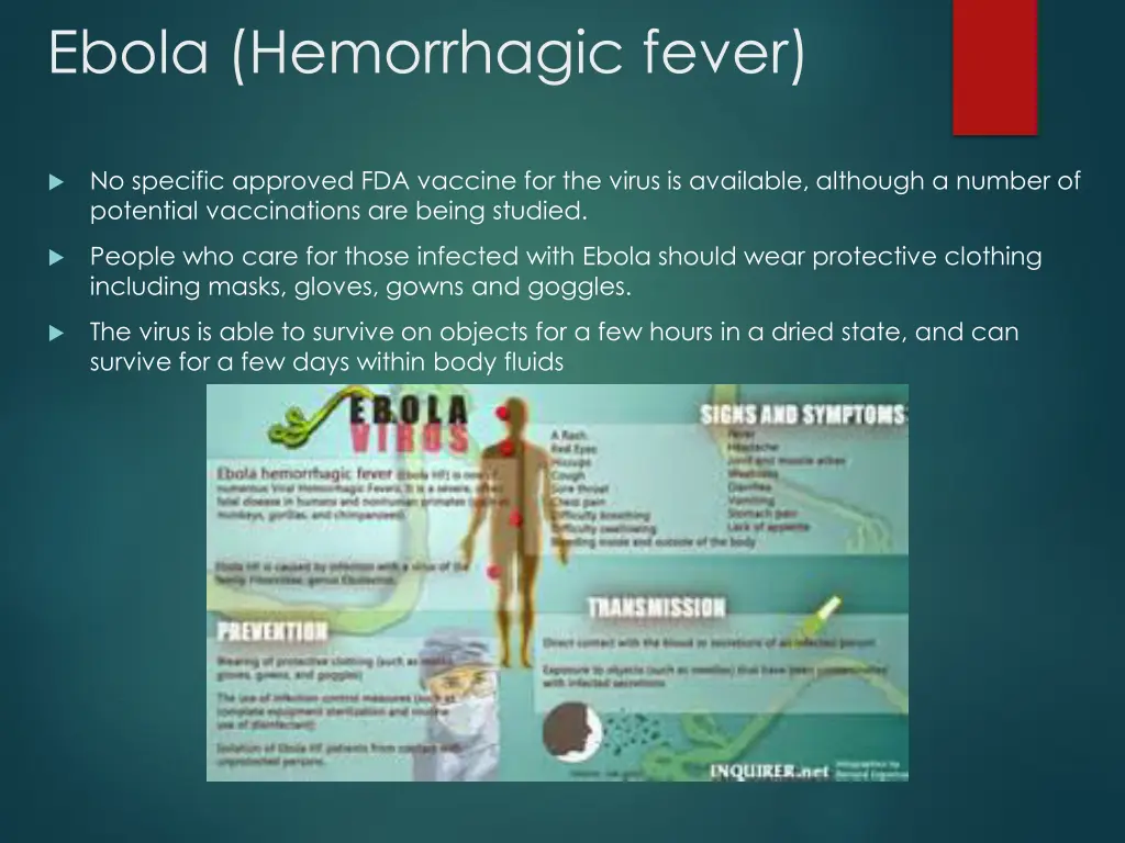 ebola hemorrhagic fever 1