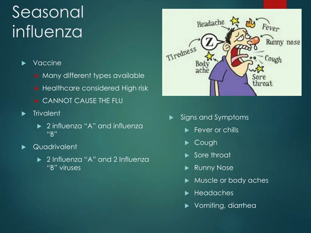 seasonal influenza 1