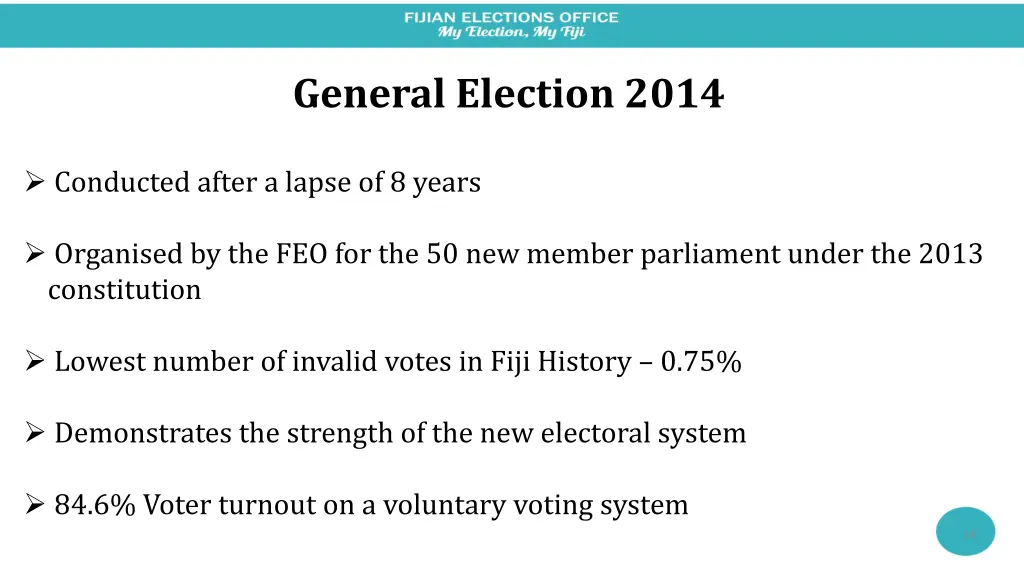 general election 2014