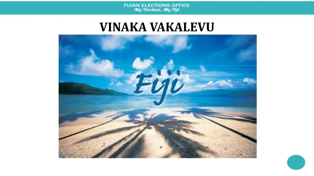 vinaka vakalevu