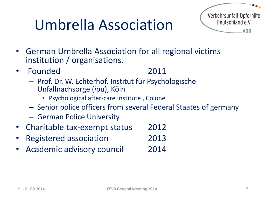 umbrella association