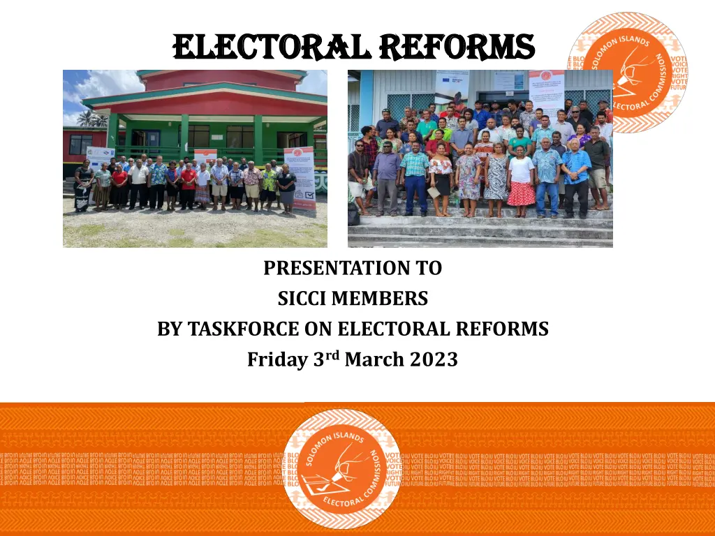 electoral reforms electoral reforms