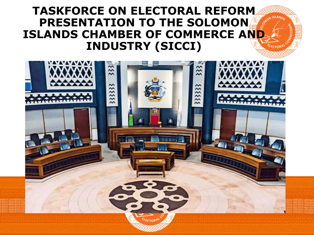 taskforce on electoral reform presentation