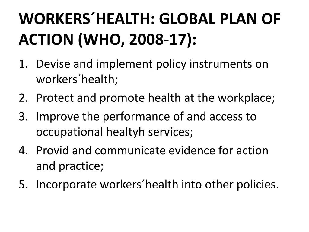 workers health global plan of action who 2008 17