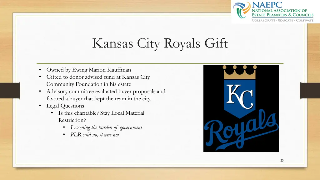 kansas city royals gift