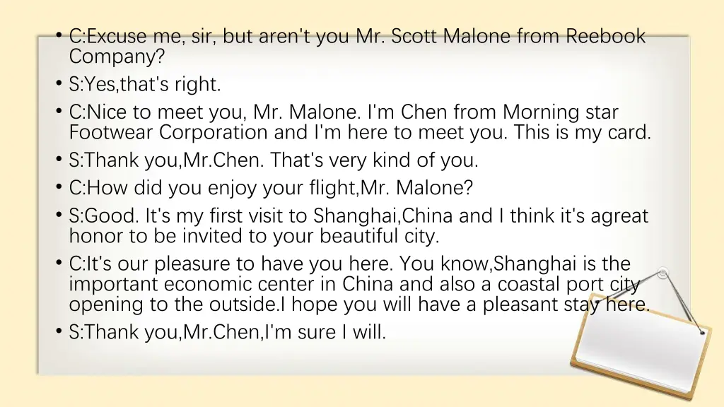 c excuse me sir but aren t you mr scott malone