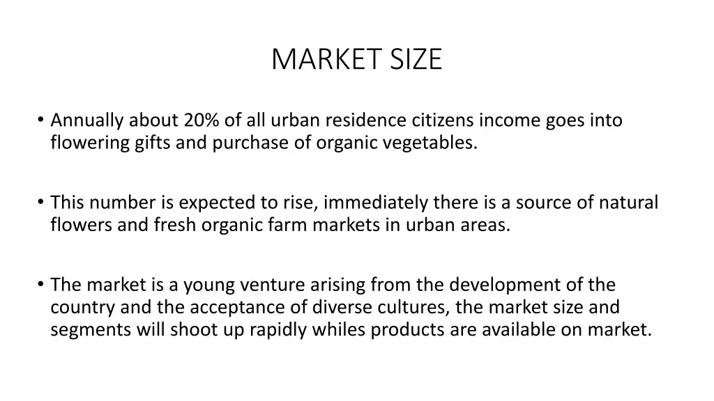 market size