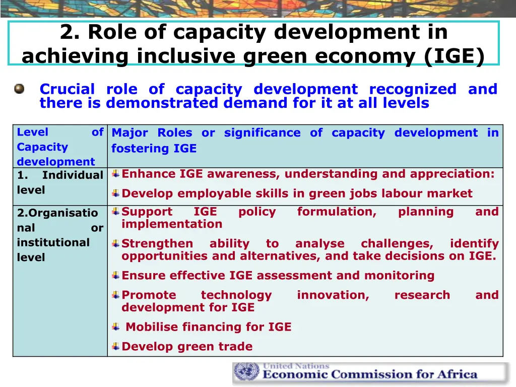 2 role of capacity development in achieving