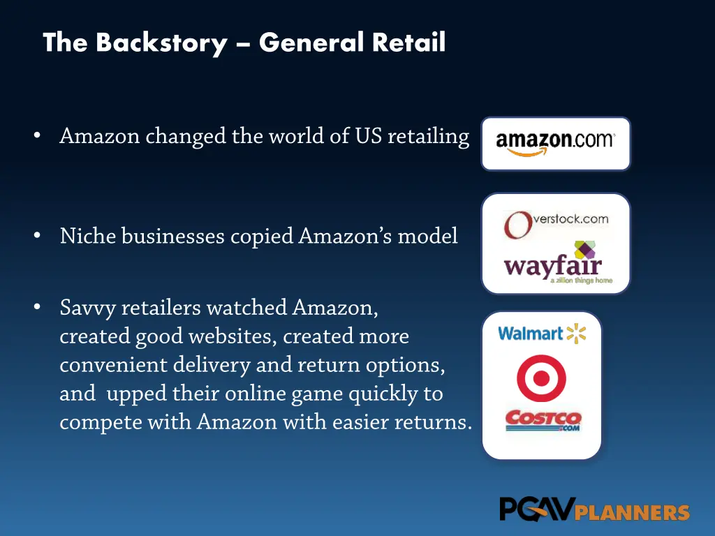 the backstory general retail