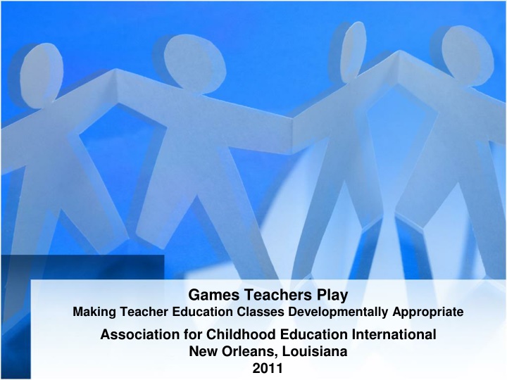 games teachers play