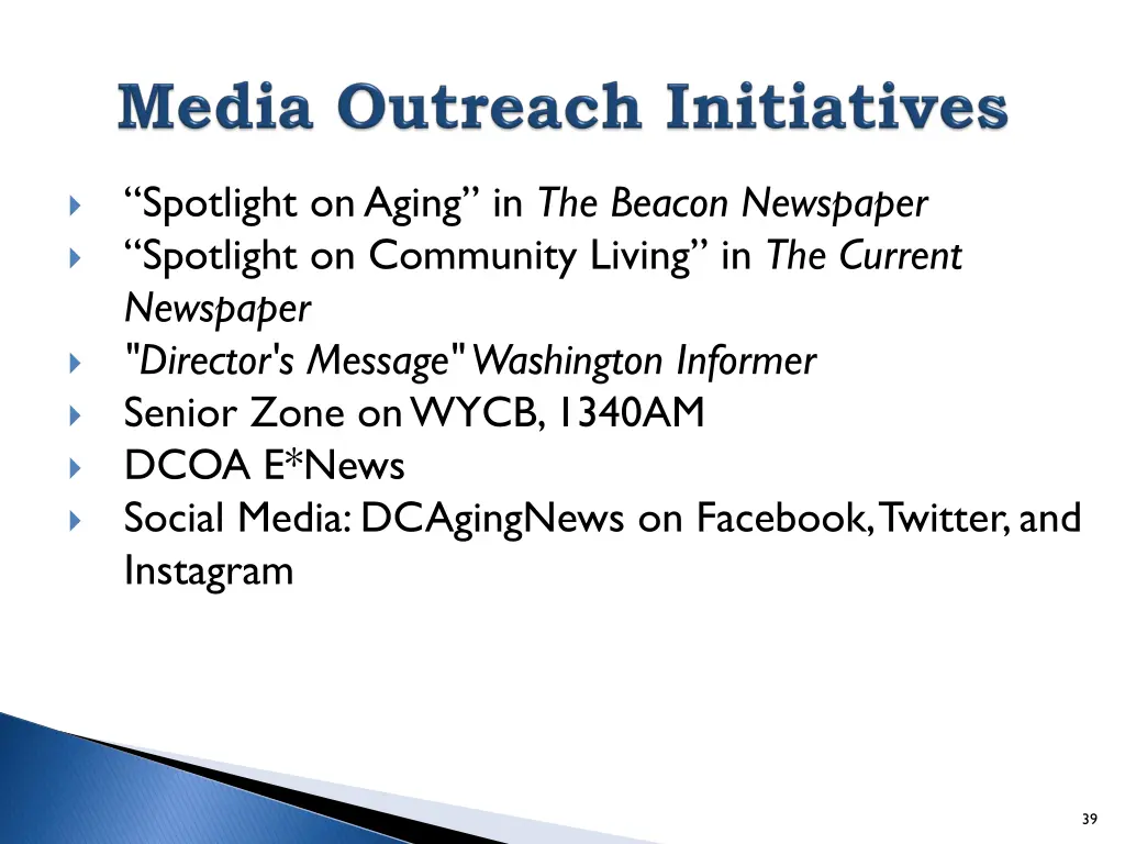 spotlight on aging in the beacon newspaper